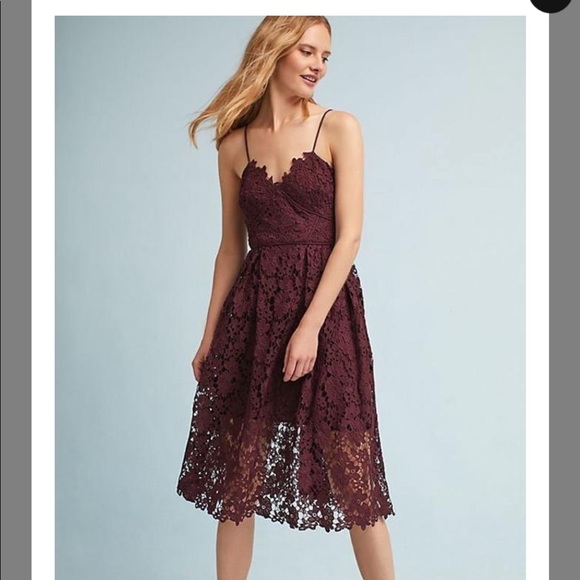 Anthropologie Dresses & Skirts - Anthropologie Donna Morgan Renata Lace Dress